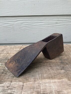 Old Axe Blade No Handle Rusty 9.5” Long